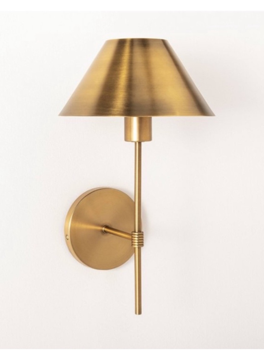 Studio McGee Metal Sconce
Wall Light Brass - Threshold new